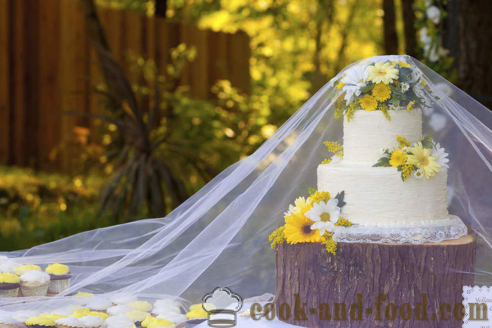 Válassza a legdivatosabb esküvői torta - videó receptek otthon