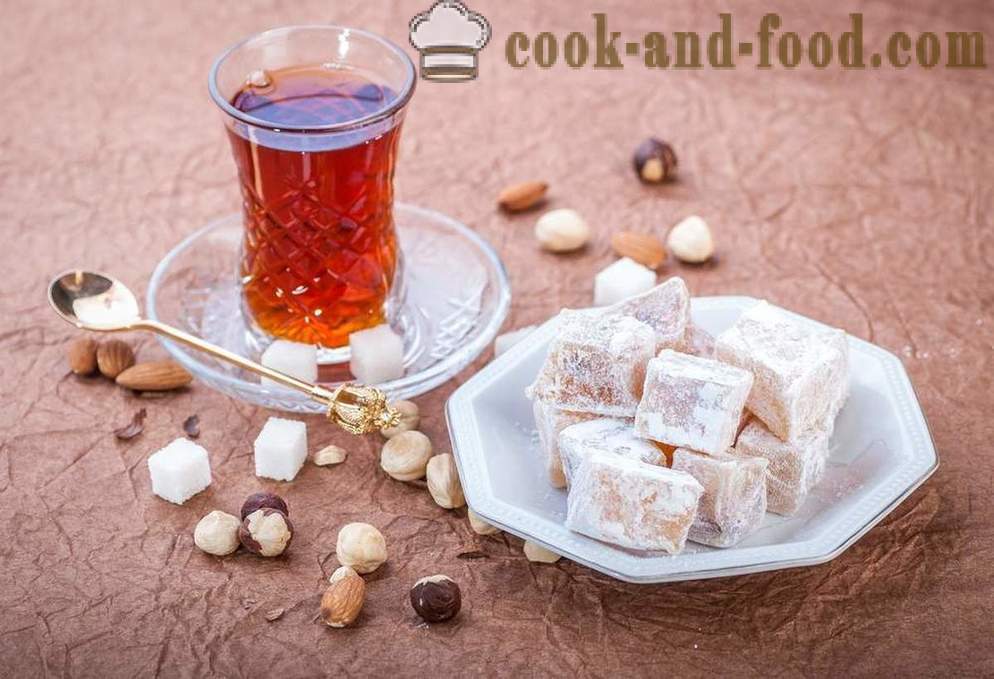 Édességek „Szulejmán”: baklava, lokum és parfé - videó receptek otthon