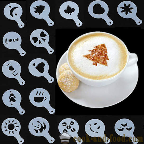 Rajzok a kávé: festmény latte art