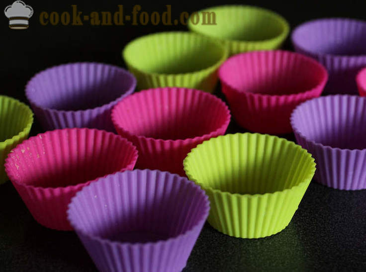 Multi-színű dobozok számára muffin - videó receptek otthon